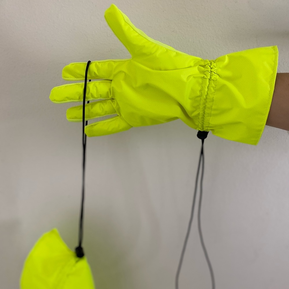 Neon Gloves Unisex medium- very yeezy